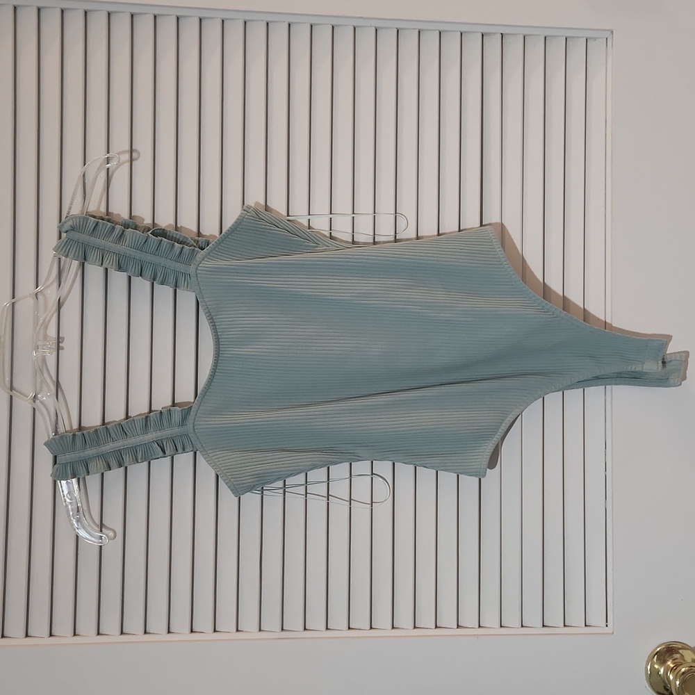 Ruffle body suit